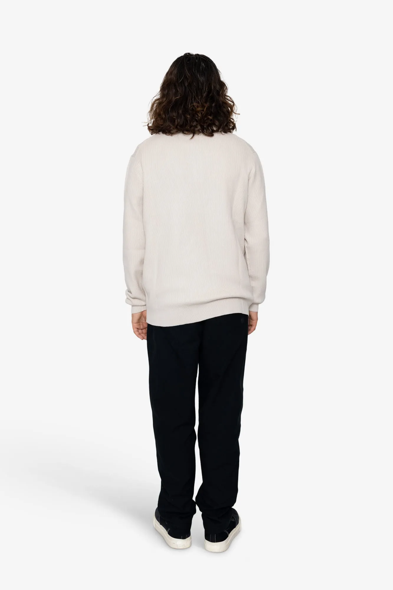 Marron Quarter-Zip - Stone sold by Folk product image thumbnail 5