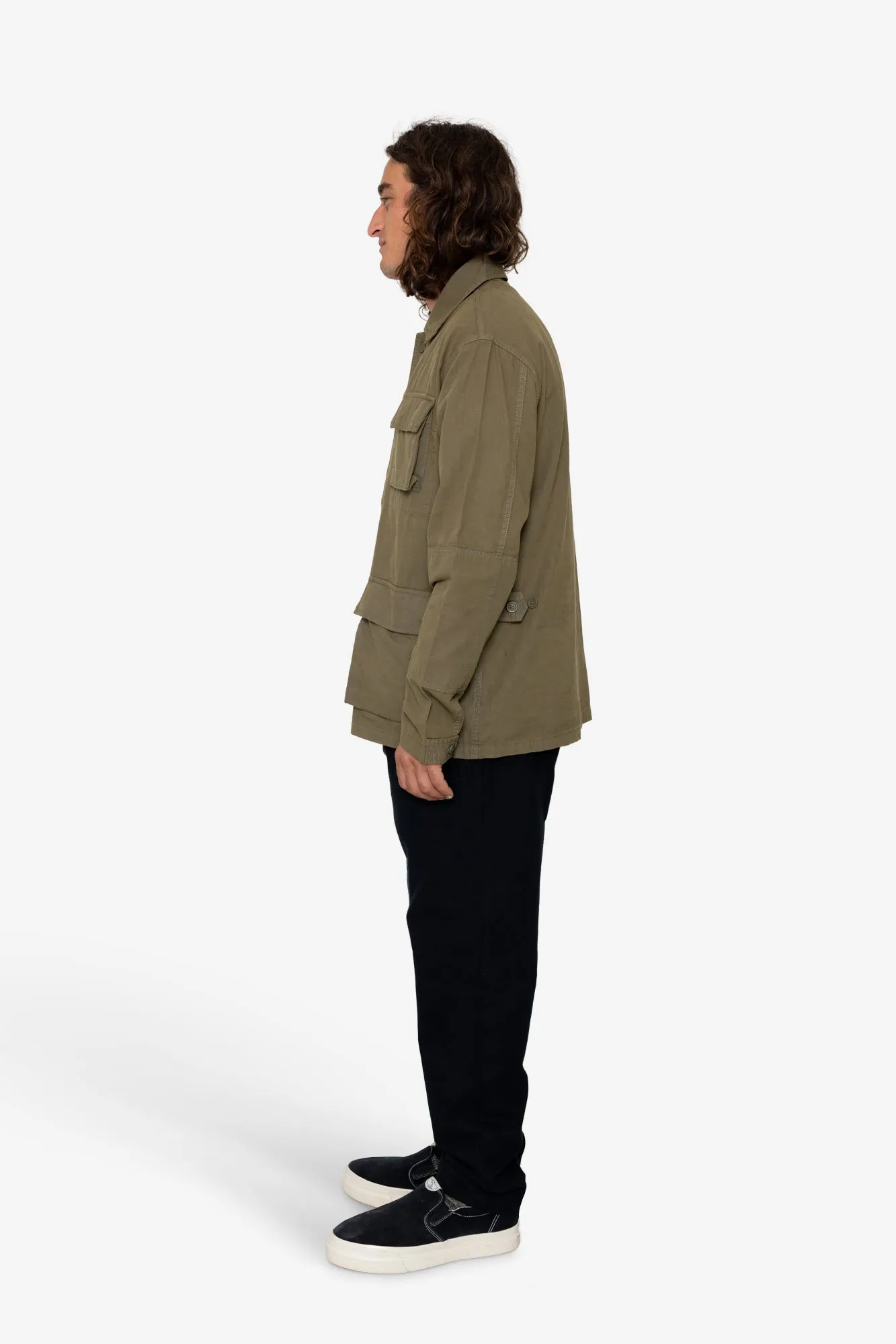 Ammo Overshirt - Dark Khaki sold by Folk product image thumbnail 4