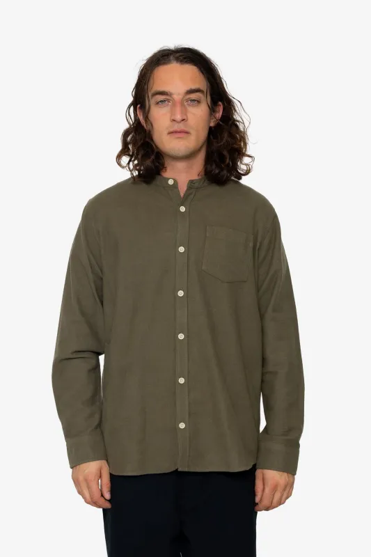 Byne Shirt - Olive sold by Folk