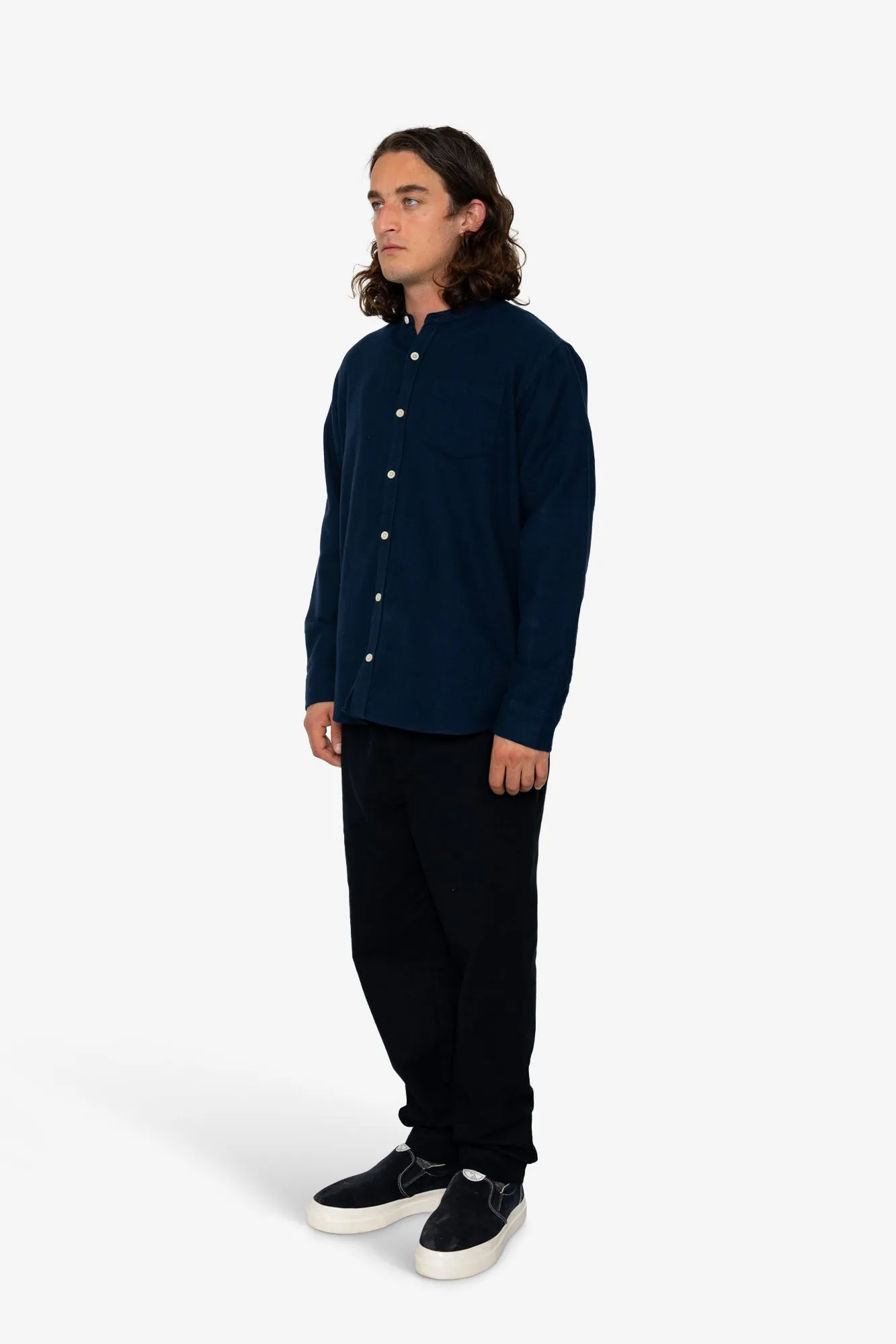 Byne Shirt - Navy sold by Folk product image thumbnail 3
