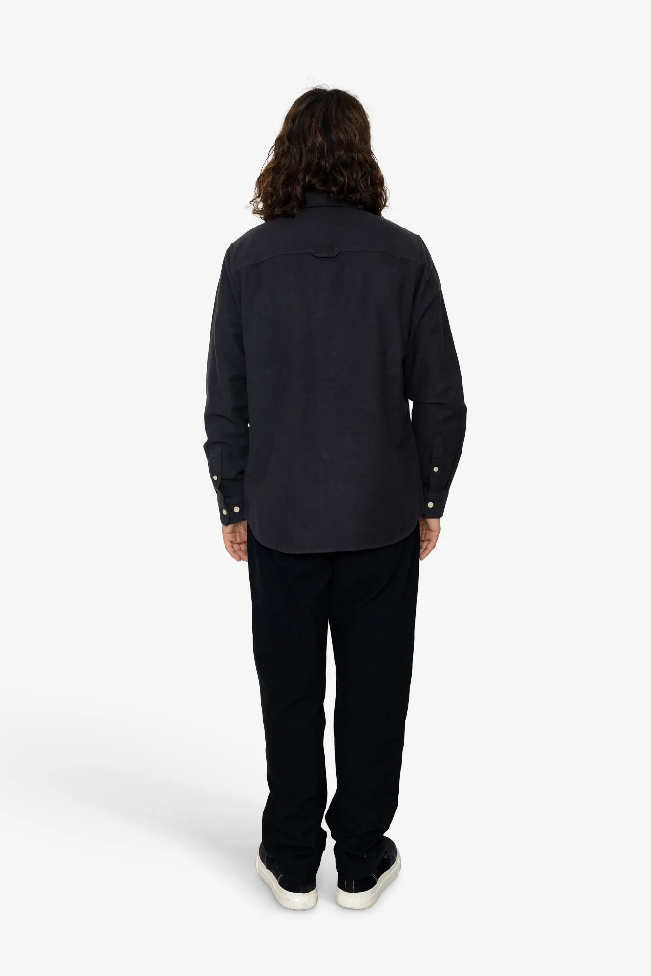 Lyme Shirt - Washed Black sold by Folk product image thumbnail 5