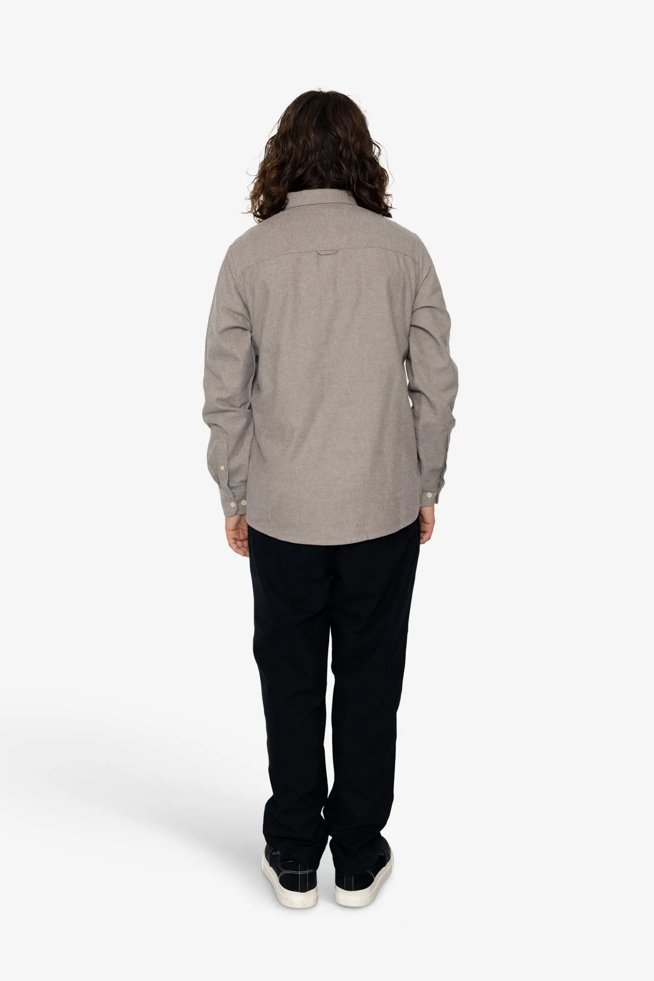 Lewis Shirt - Mushroom sold by Folk product image thumbnail 5