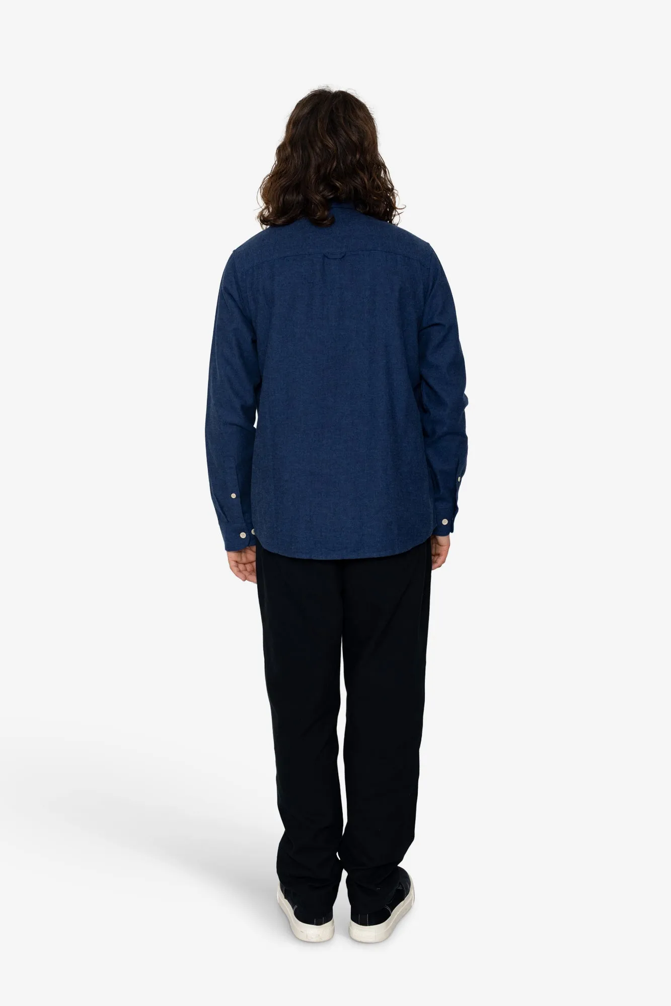 Lewis Shirt - Navy / Blue sold by Folk product image thumbnail 5