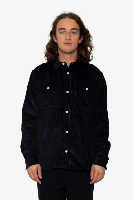 Kings Overshirt - Black sold by Folk