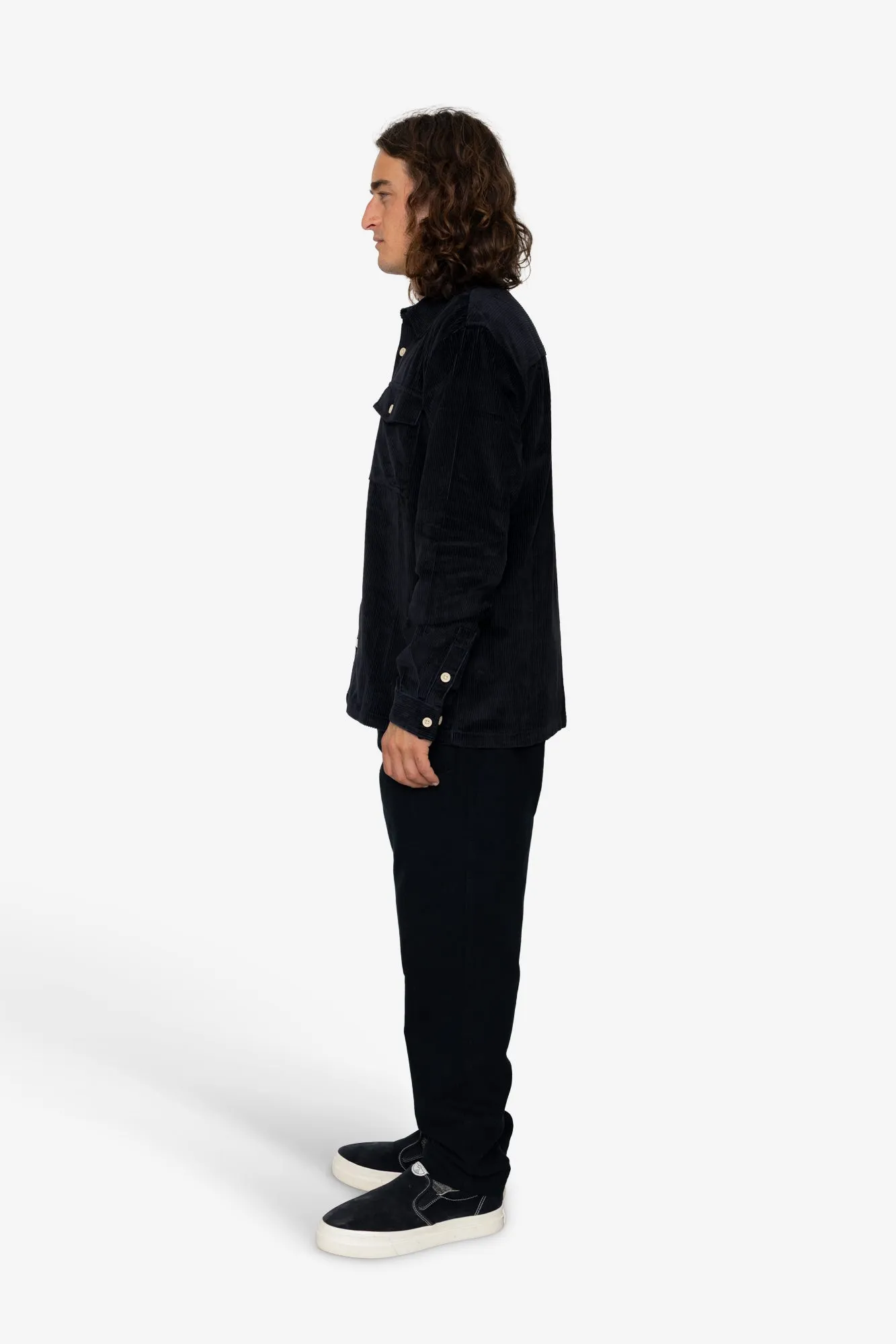 Kings Overshirt - Black sold by Folk product image thumbnail 4