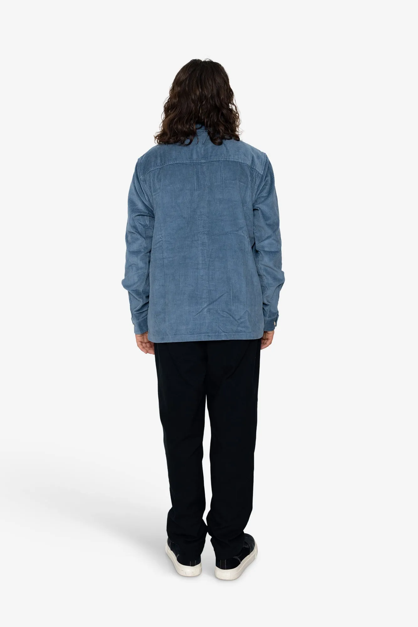 Kings Overshirt - Blue Grey sold by Folk product image thumbnail 5