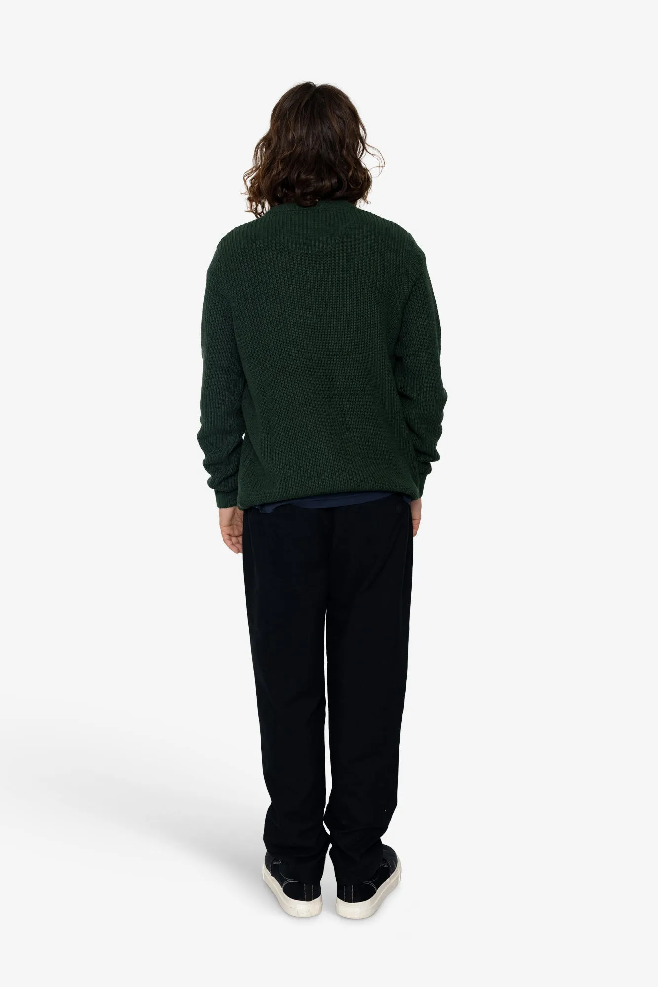 Hayley Crew - Green sold by Folk product image thumbnail 5