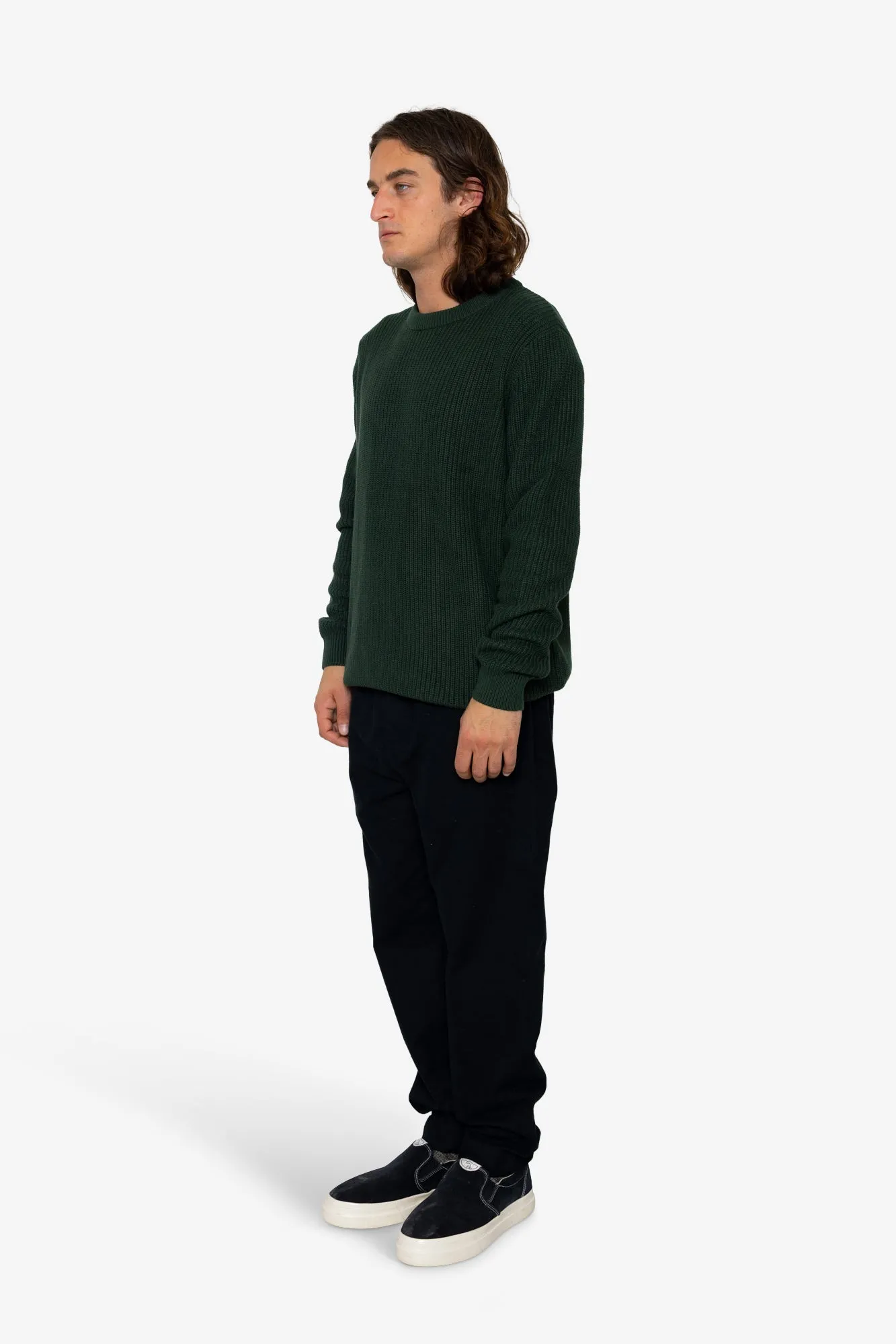 Hayley Crew - Green sold by Folk product image thumbnail 3