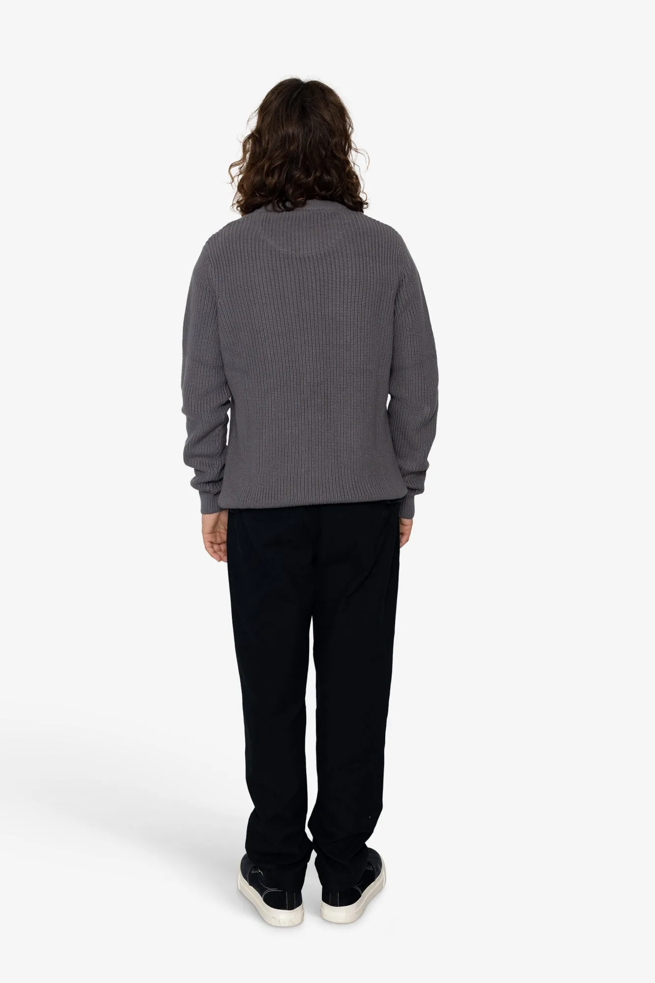 Hayley Crew - Charcoal sold by Folk product image thumbnail 5