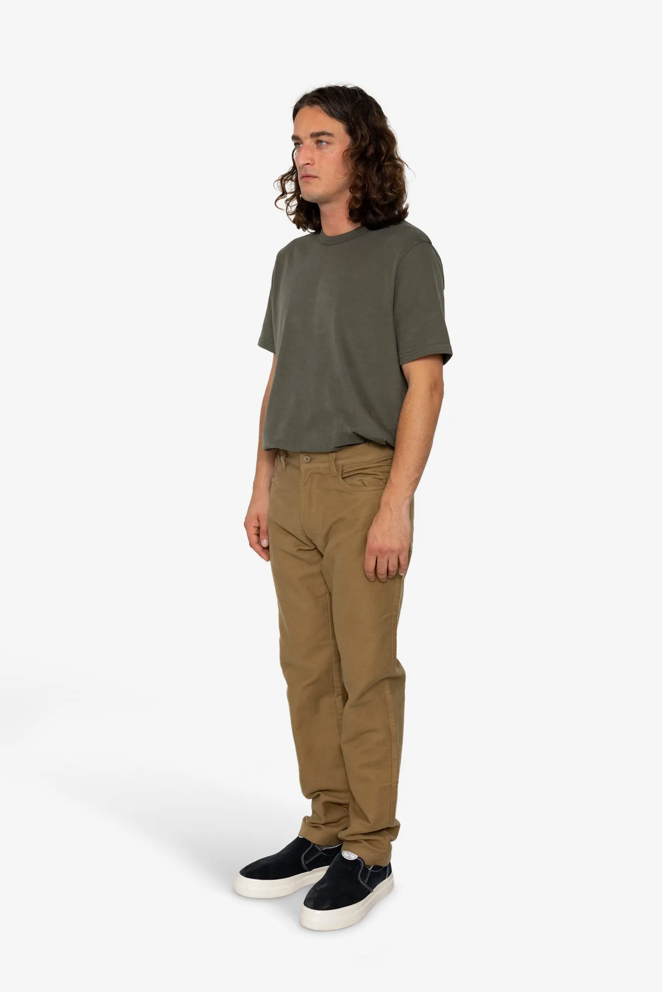 Fiver Moleskin Chino - Stone sold by Folk product image thumbnail 3