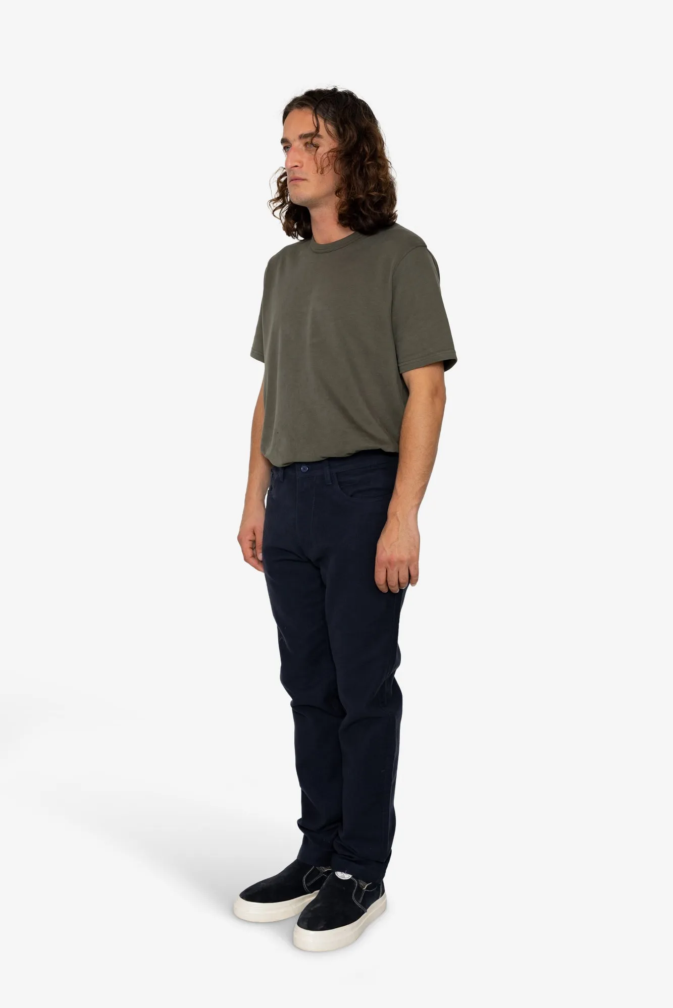 Fiver Moleskin Chino - Navy sold by Folk product image thumbnail 3