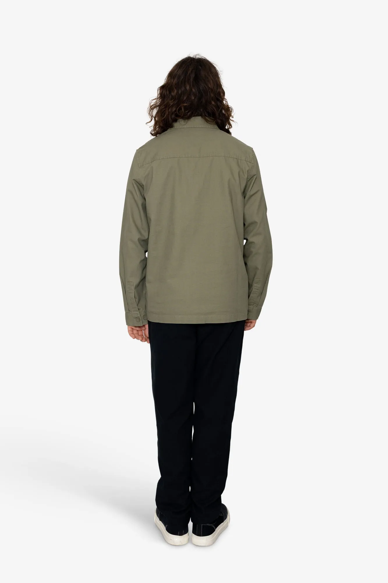 Fiver Overshirt - Light Khaki sold by Folk product image thumbnail 5