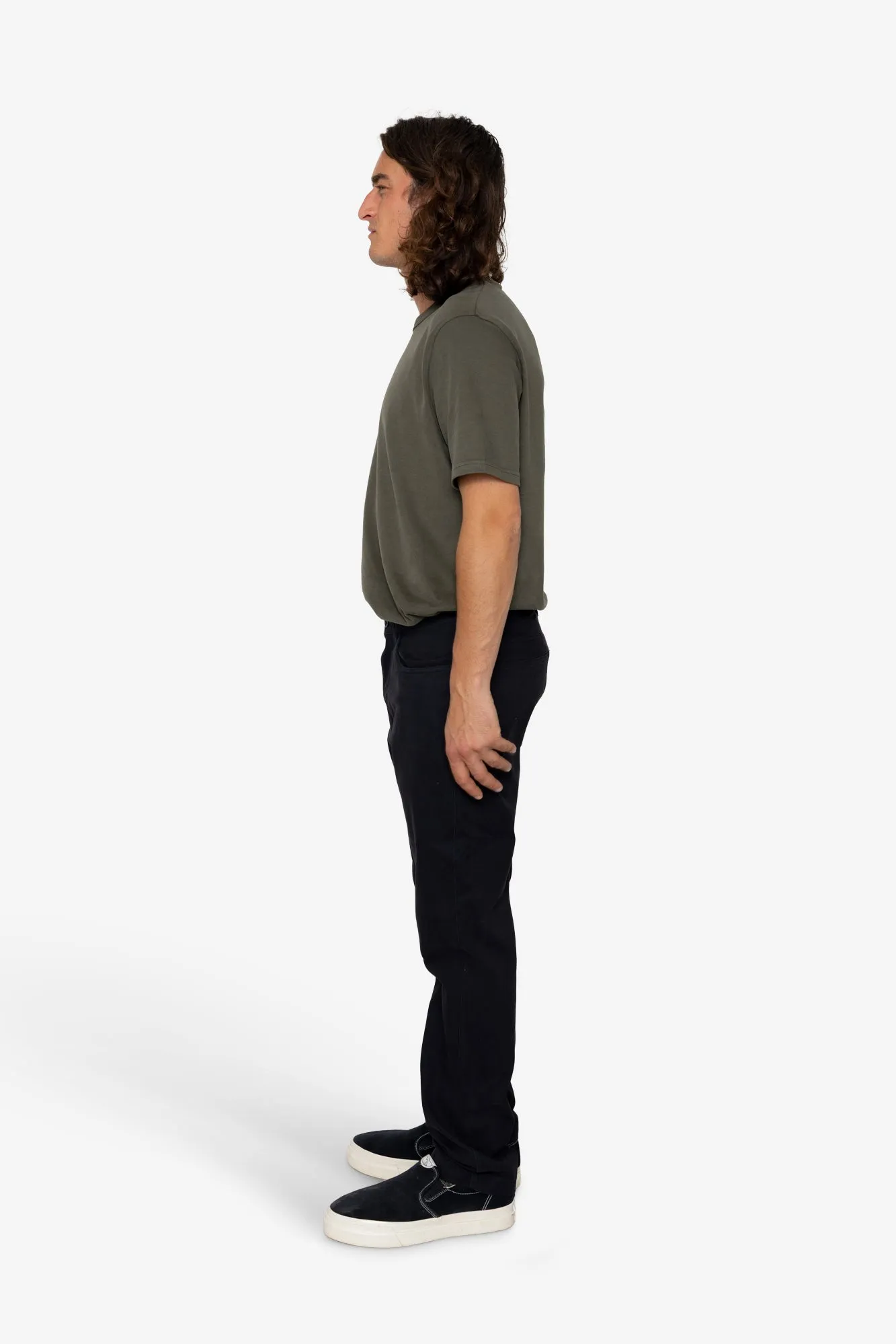 Fiver Heavy Bedford Trouser - Black sold by Folk product image thumbnail 4