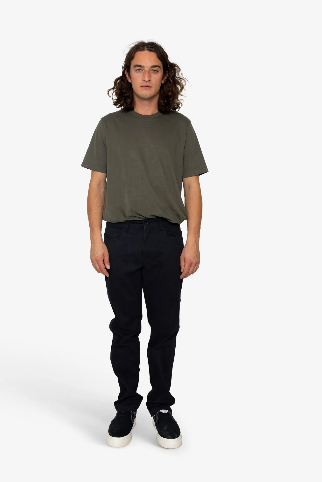 Fiver Heavy Bedford Trouser - Black sold by Folk product image thumbnail 2