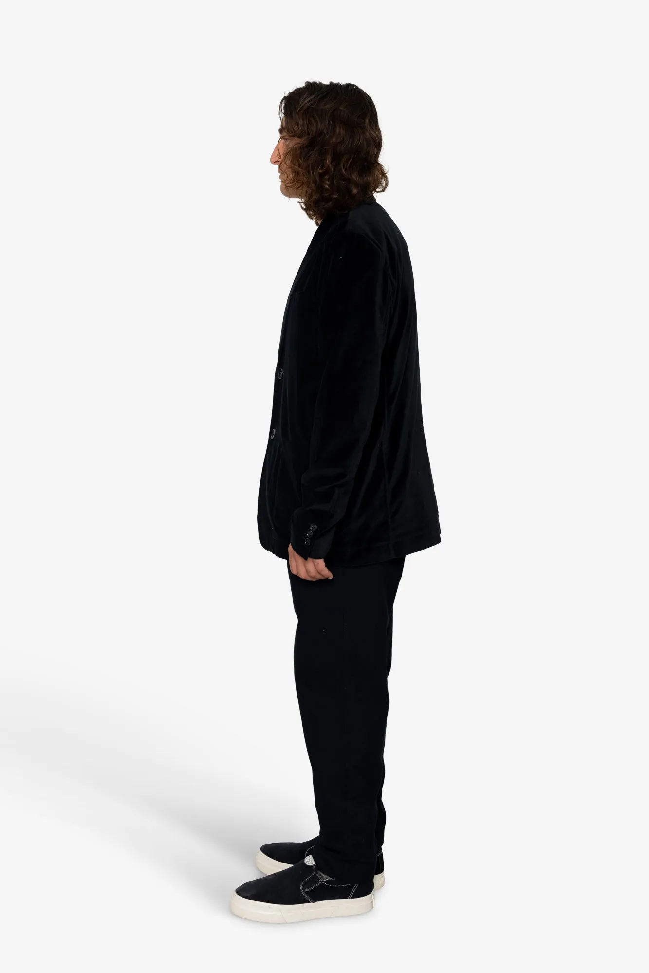 Hamilton Blazer - Black Velvet sold by Folk product image thumbnail 4