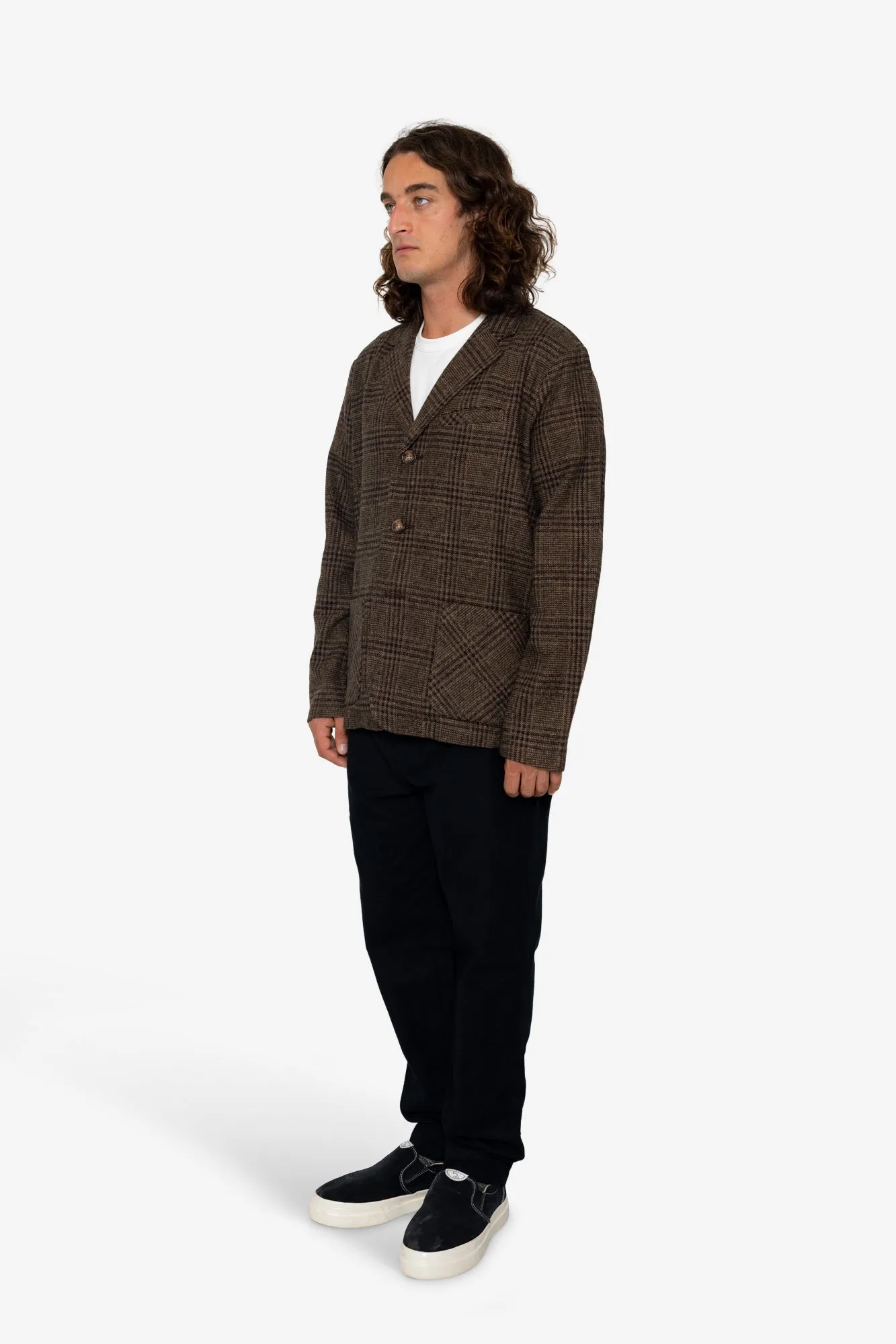 Hamilton Blazer - Large Brown Check sold by Folk product image thumbnail 3