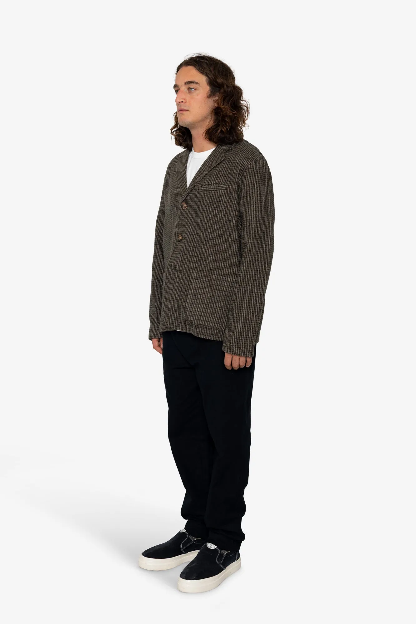 Hamilton Blazer - Mini Check Houndstooth sold by Folk product image thumbnail 3