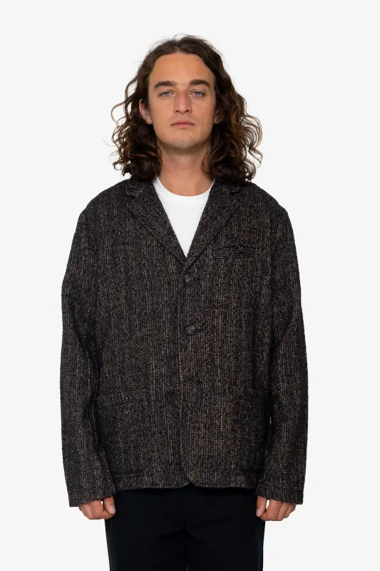 Hamilton Blazer - Brown Herringbone sold by Folk