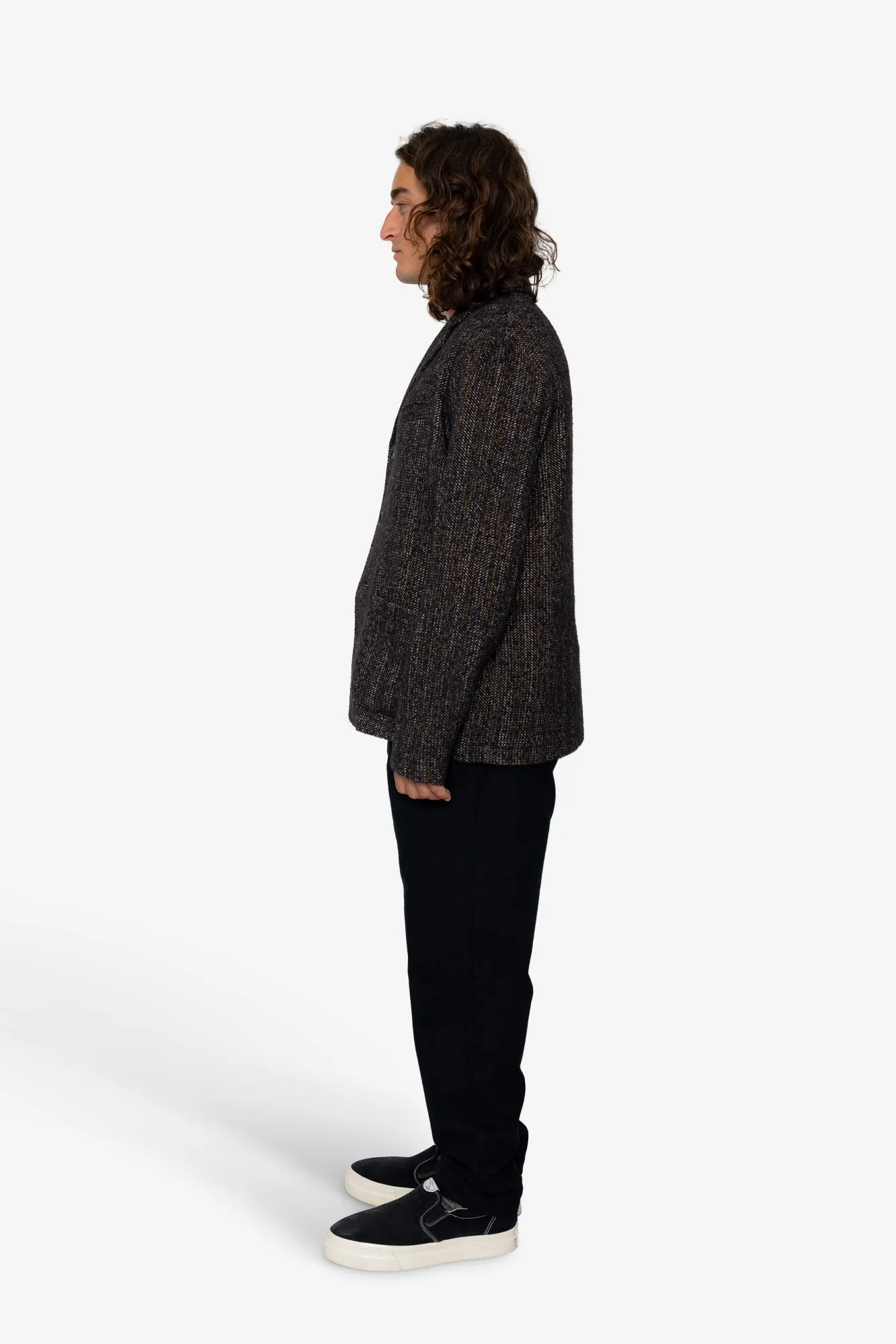 Hamilton Blazer - Brown Herringbone sold by Folk product image thumbnail 4