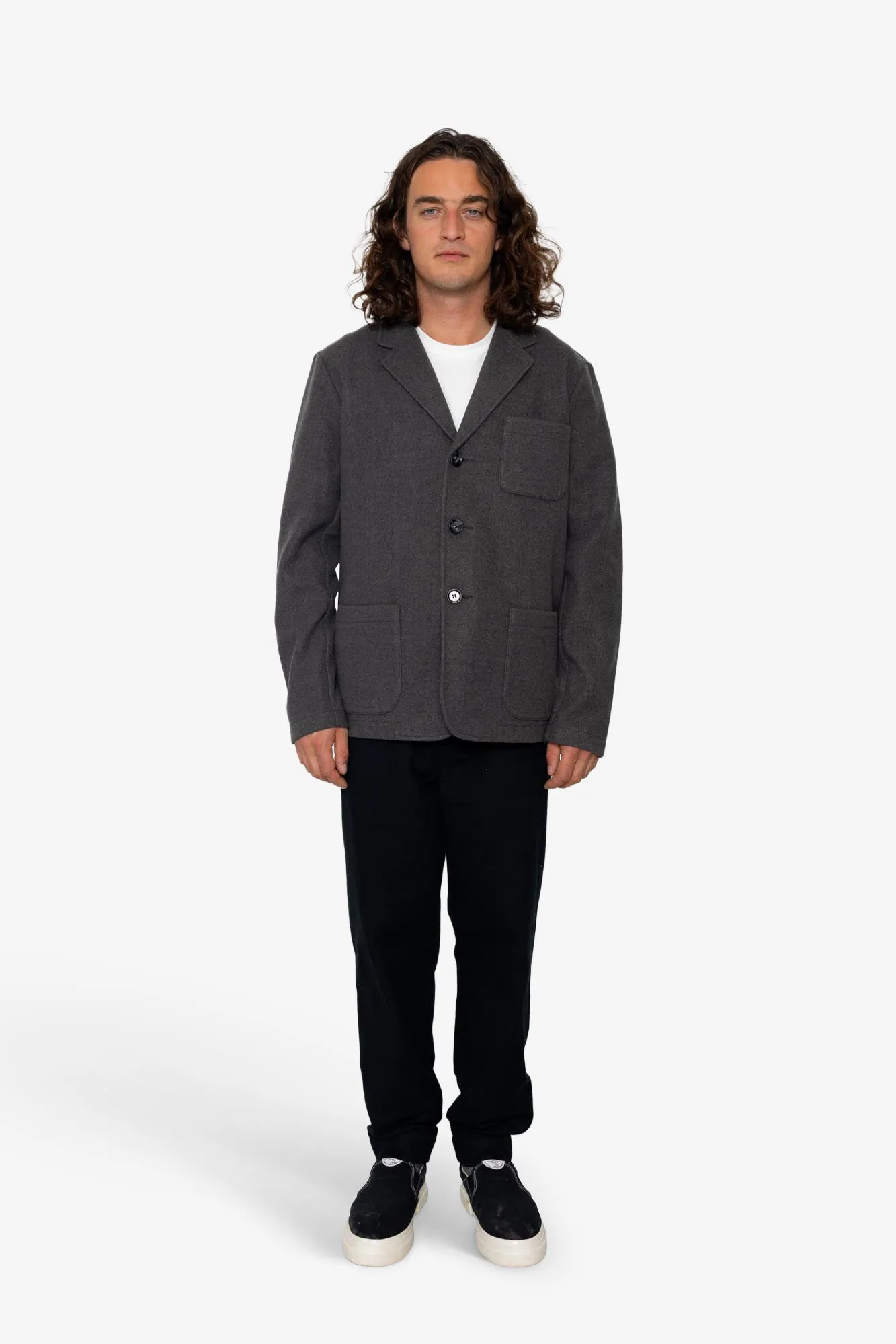 Hamilton Blazer - Grey sold by Folk product image thumbnail 2
