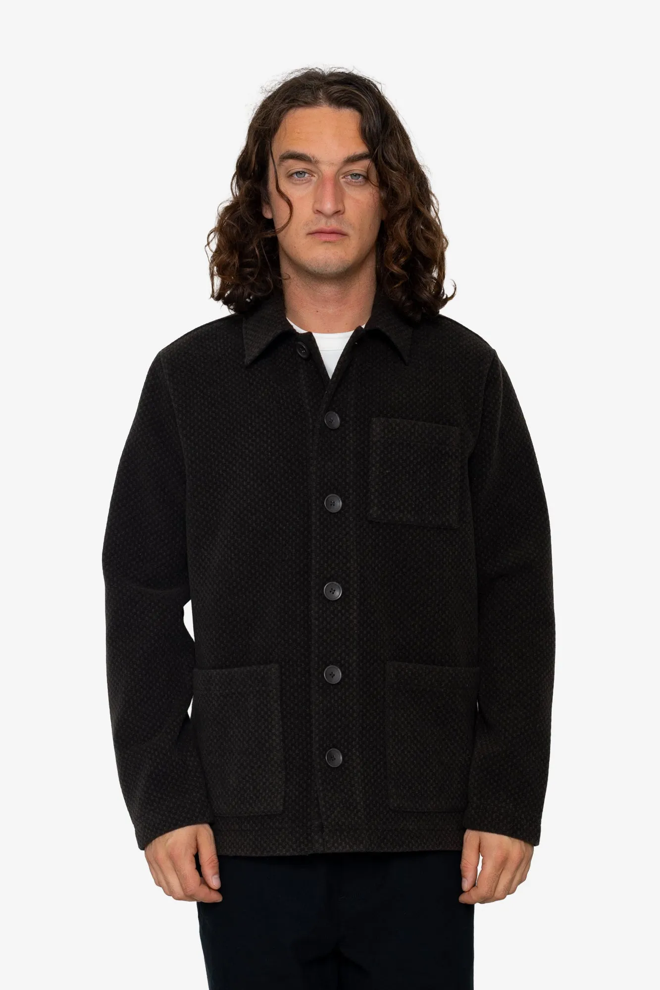 Greyson Jacket - Green sold by Folk