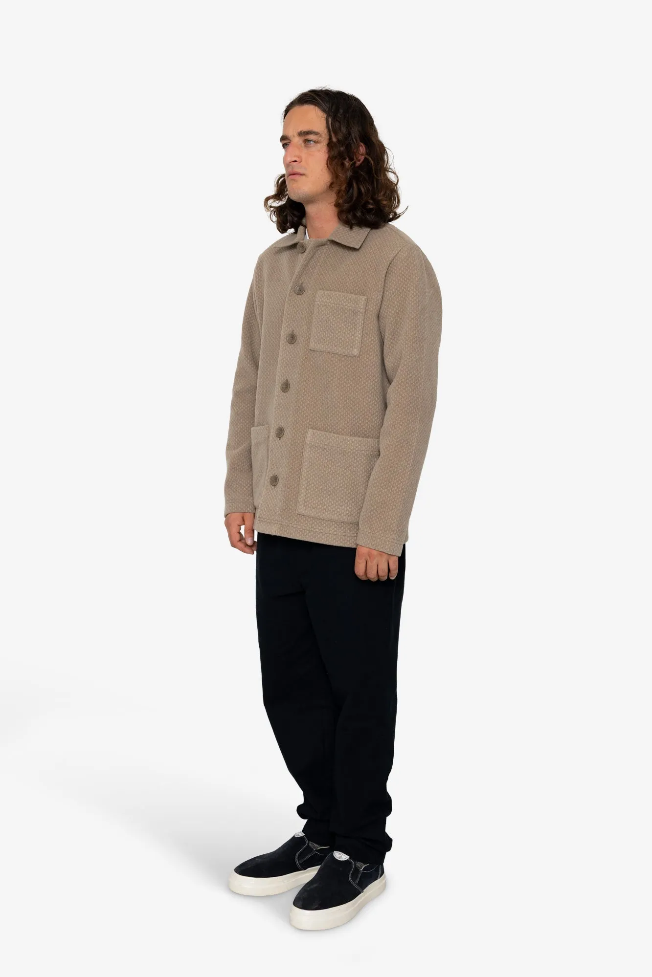 Greyson Jacket - Mole sold by Folk product image thumbnail 3