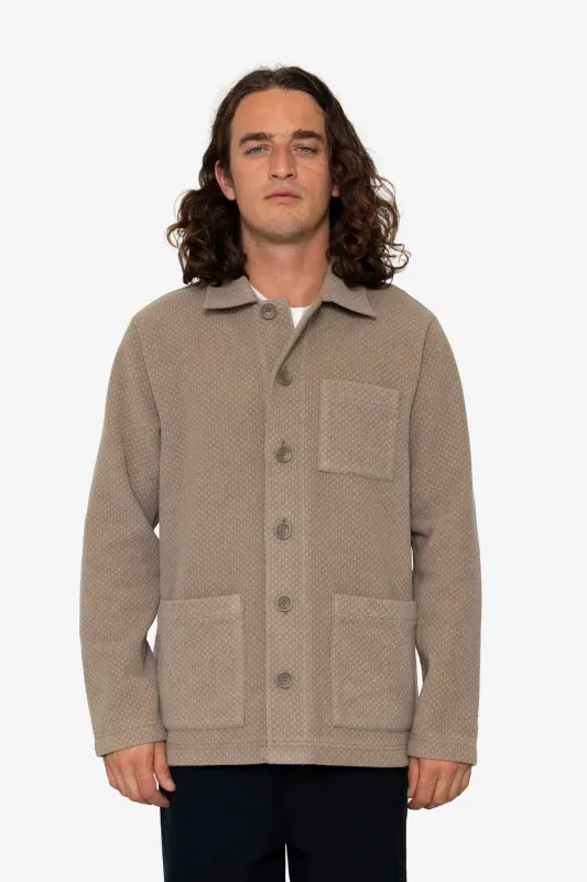 Greyson Jacket - Mole sold by Folk