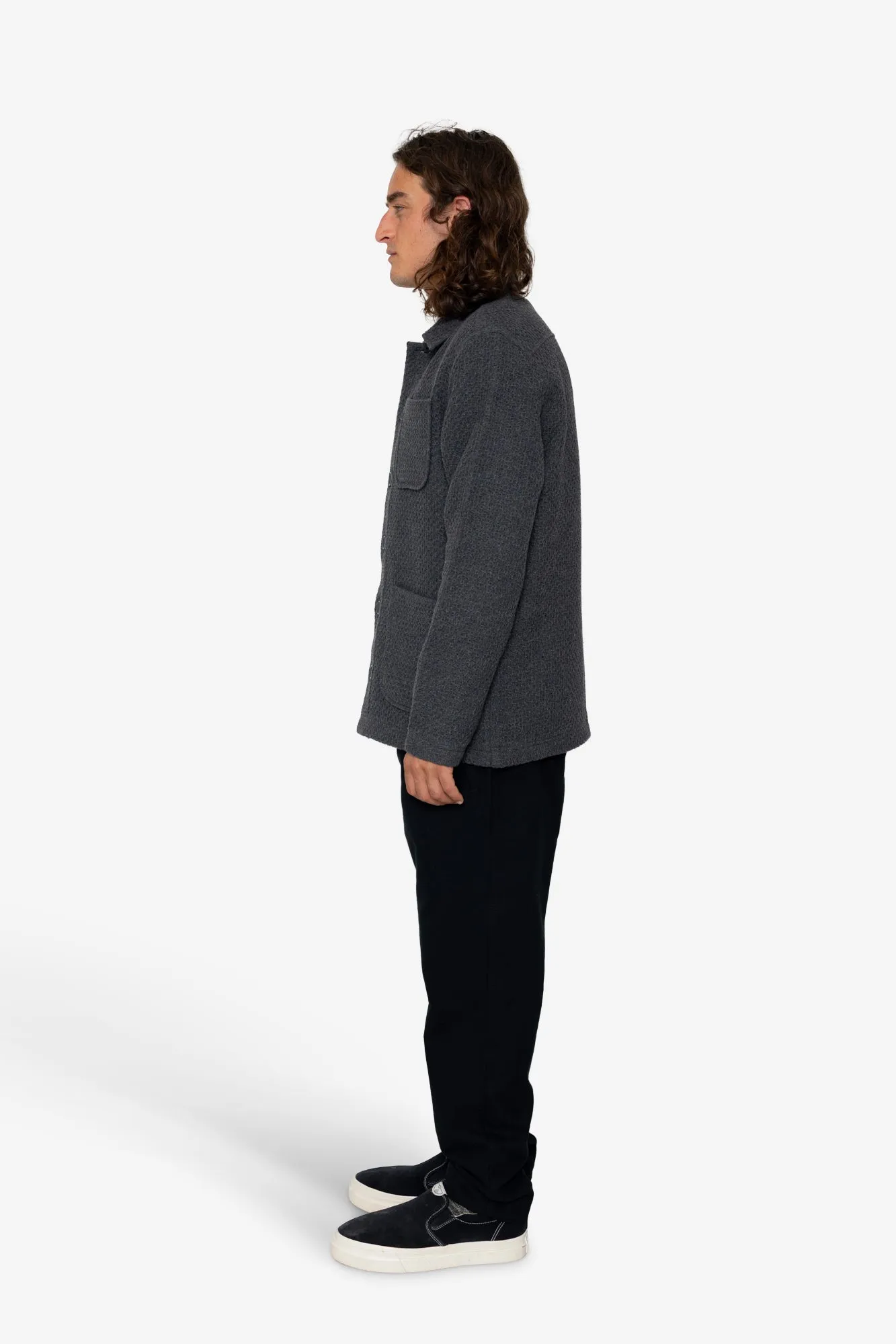 Thorogood Overshirt - Charcoal sold by Folk product image thumbnail 4