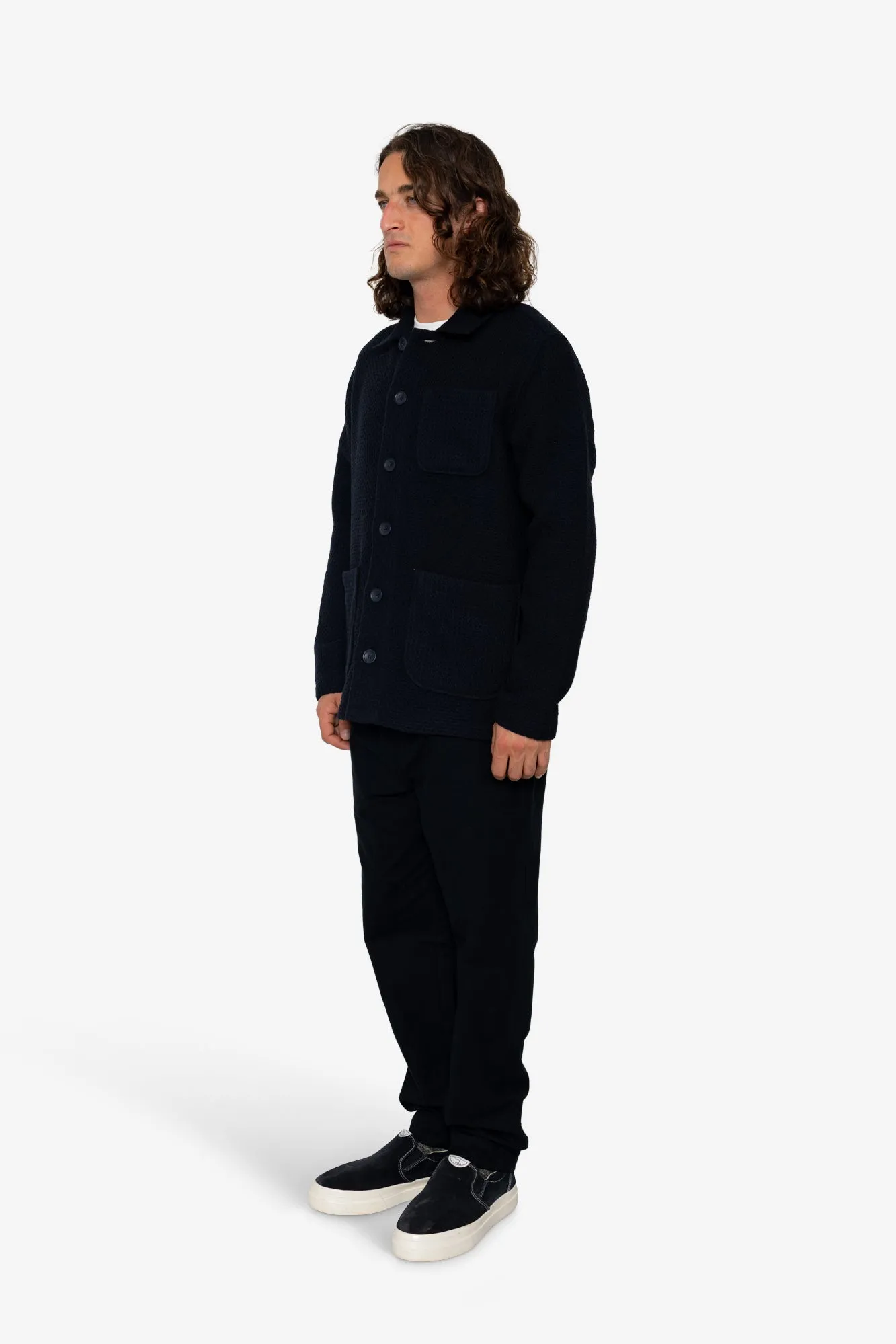 Thorogood Overshirt - Navy sold by Folk product image thumbnail 3