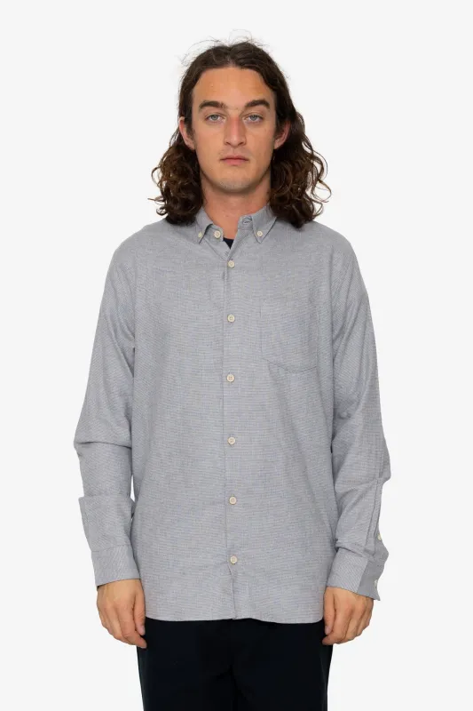 Bobby Button Down - Silver sold by Folk