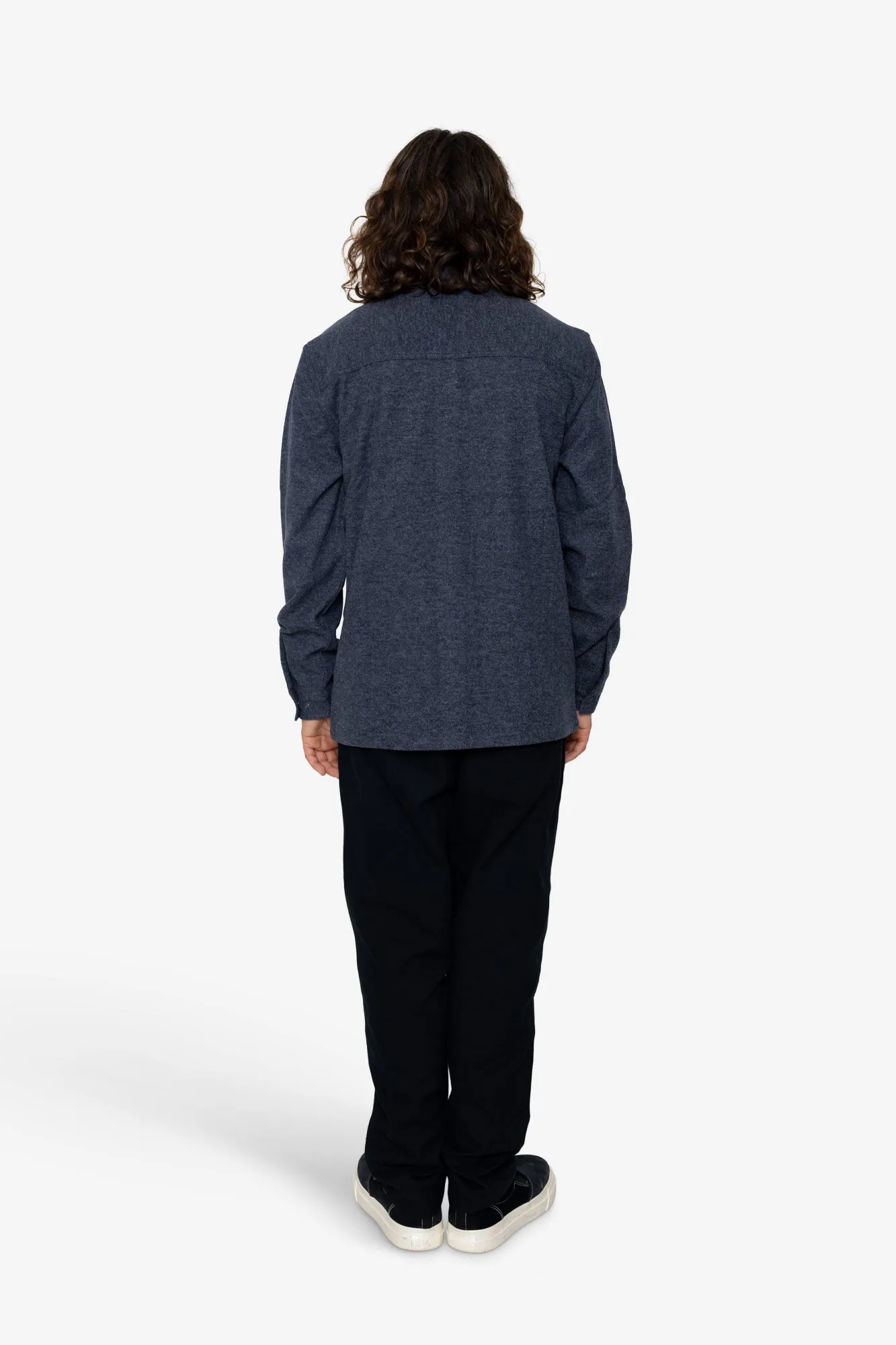 Reece Overshirt - Charcoal sold by Folk product image thumbnail 5