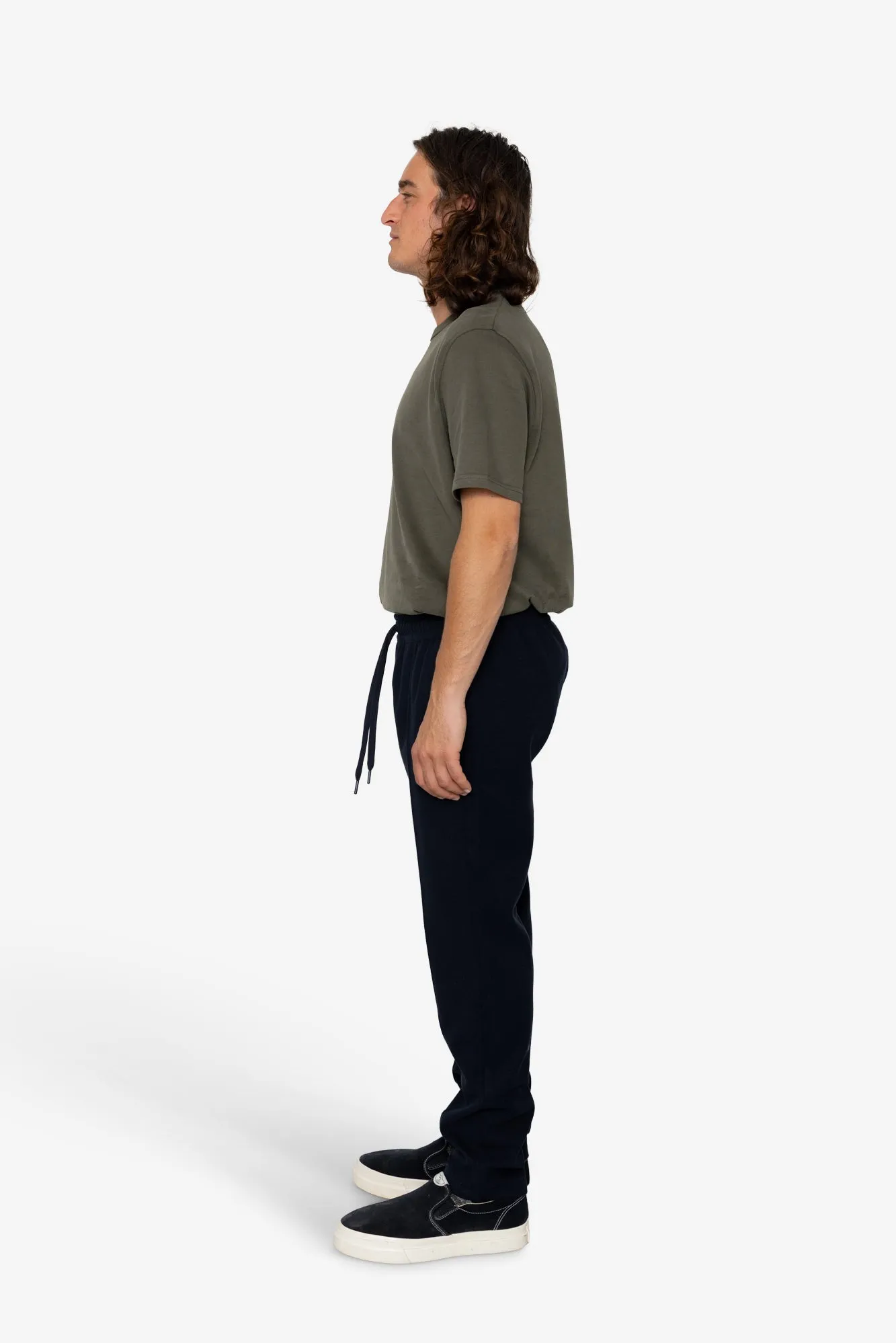 Morton Pintuck Jogger - Dark Navy sold by Folk product image thumbnail 4