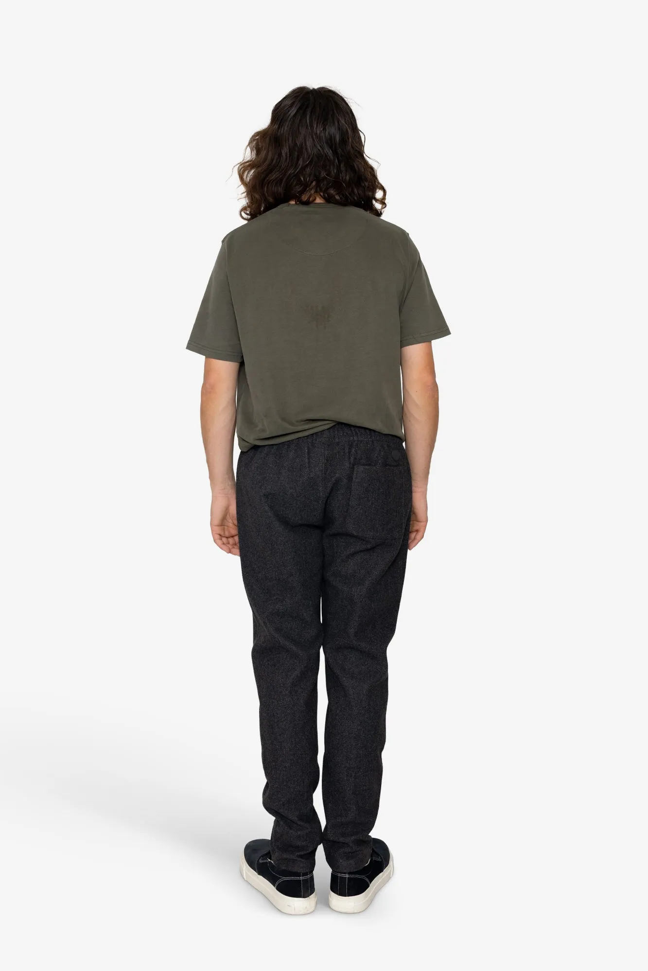 Morton Pintuck Jogger - Charcoal sold by Folk product image thumbnail 5