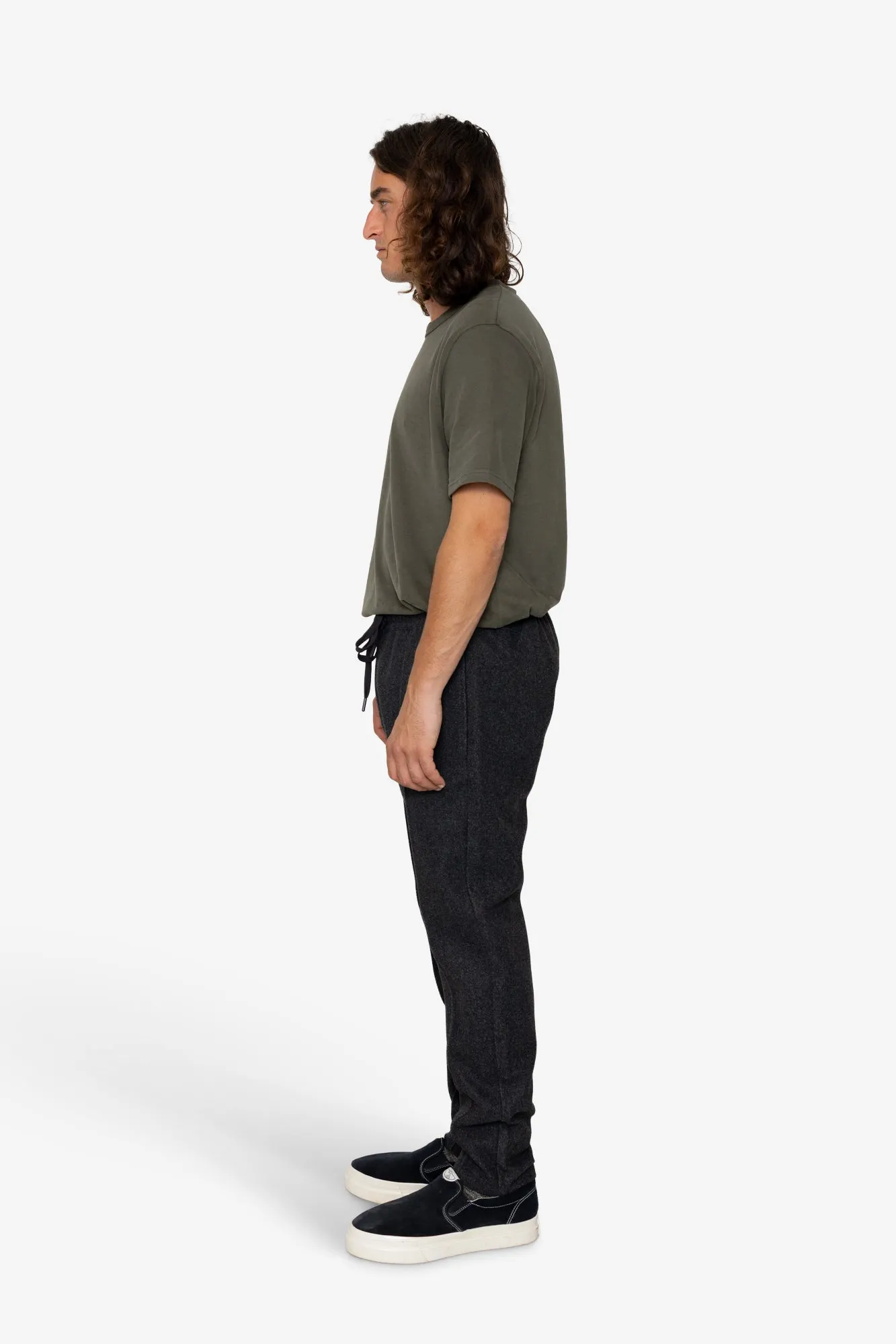 Morton Pintuck Jogger - Charcoal sold by Folk product image thumbnail 4