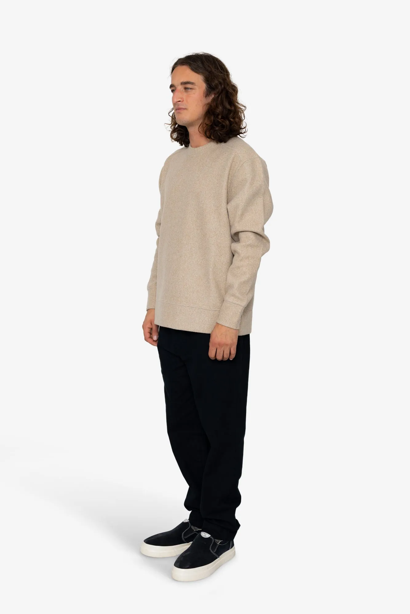 Mercer Crew Sweatshirt - Oatmeal sold by Folk product image thumbnail 3