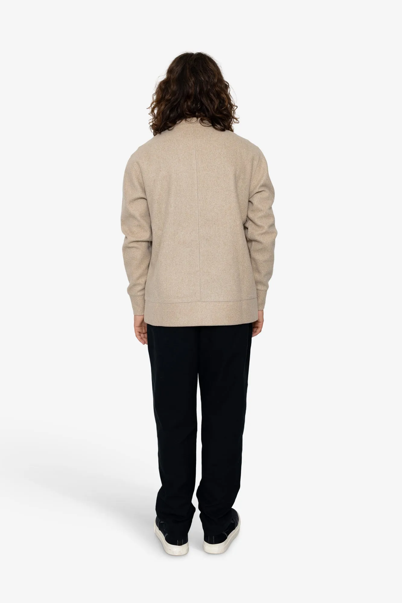 Mercer Crew Sweatshirt - Oatmeal sold by Folk product image thumbnail 5
