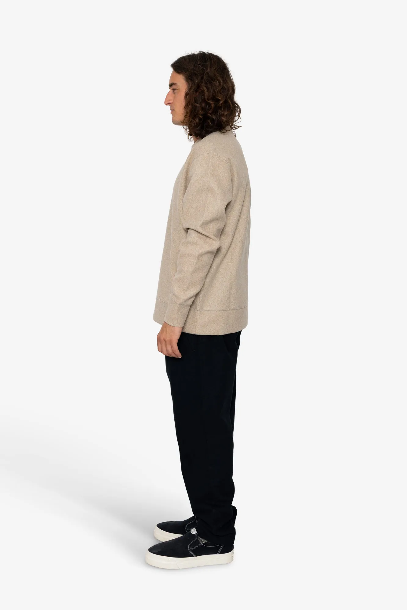 Mercer Crew Sweatshirt - Oatmeal sold by Folk product image thumbnail 4