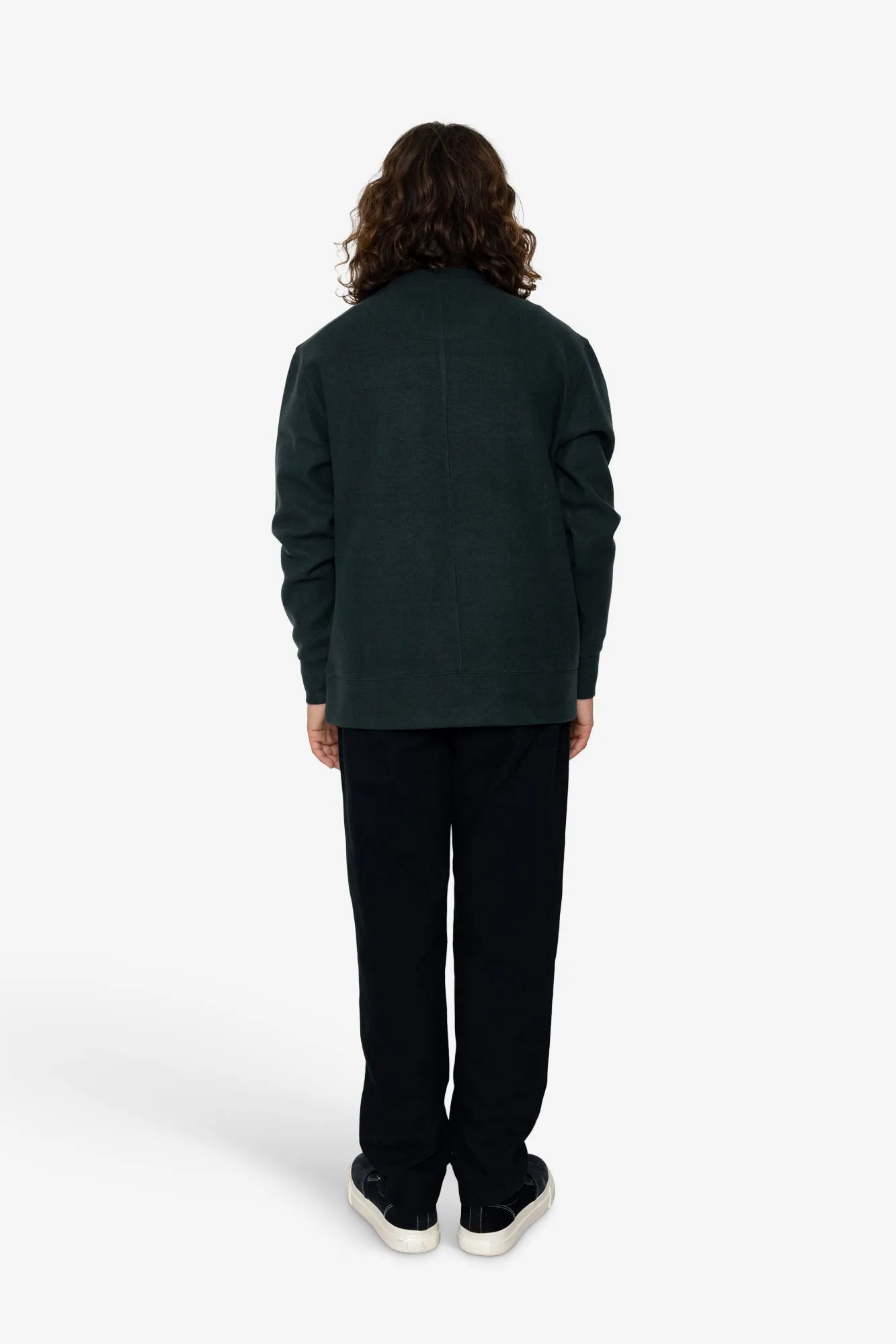 Mercer Crew Sweatshirt - Dark Green sold by Folk product image thumbnail 5