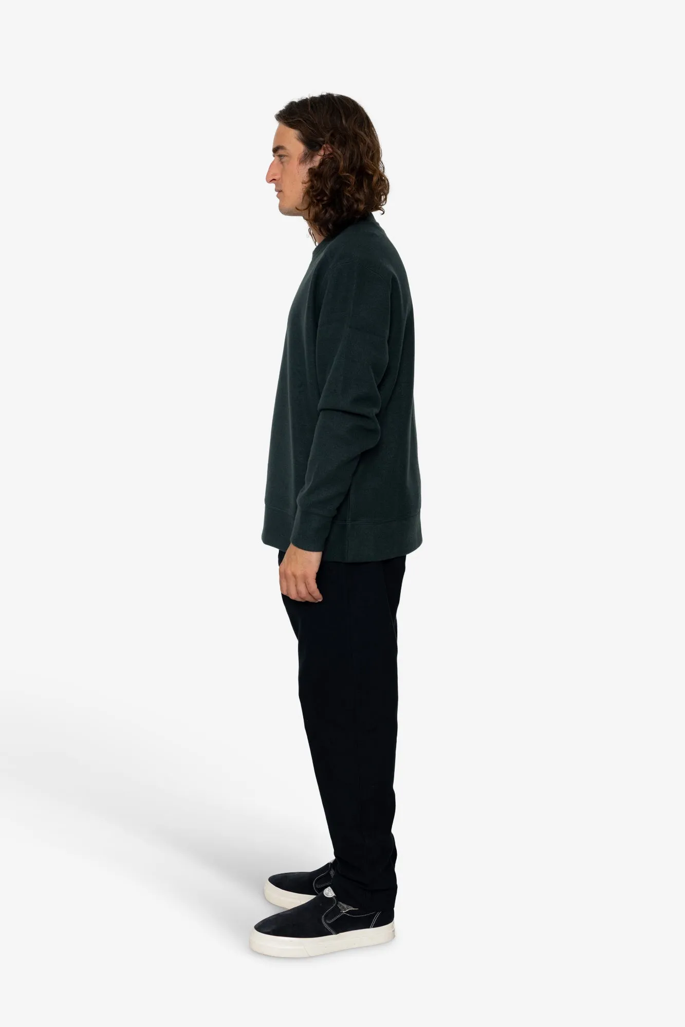 Mercer Crew Sweatshirt - Dark Green sold by Folk product image thumbnail 4