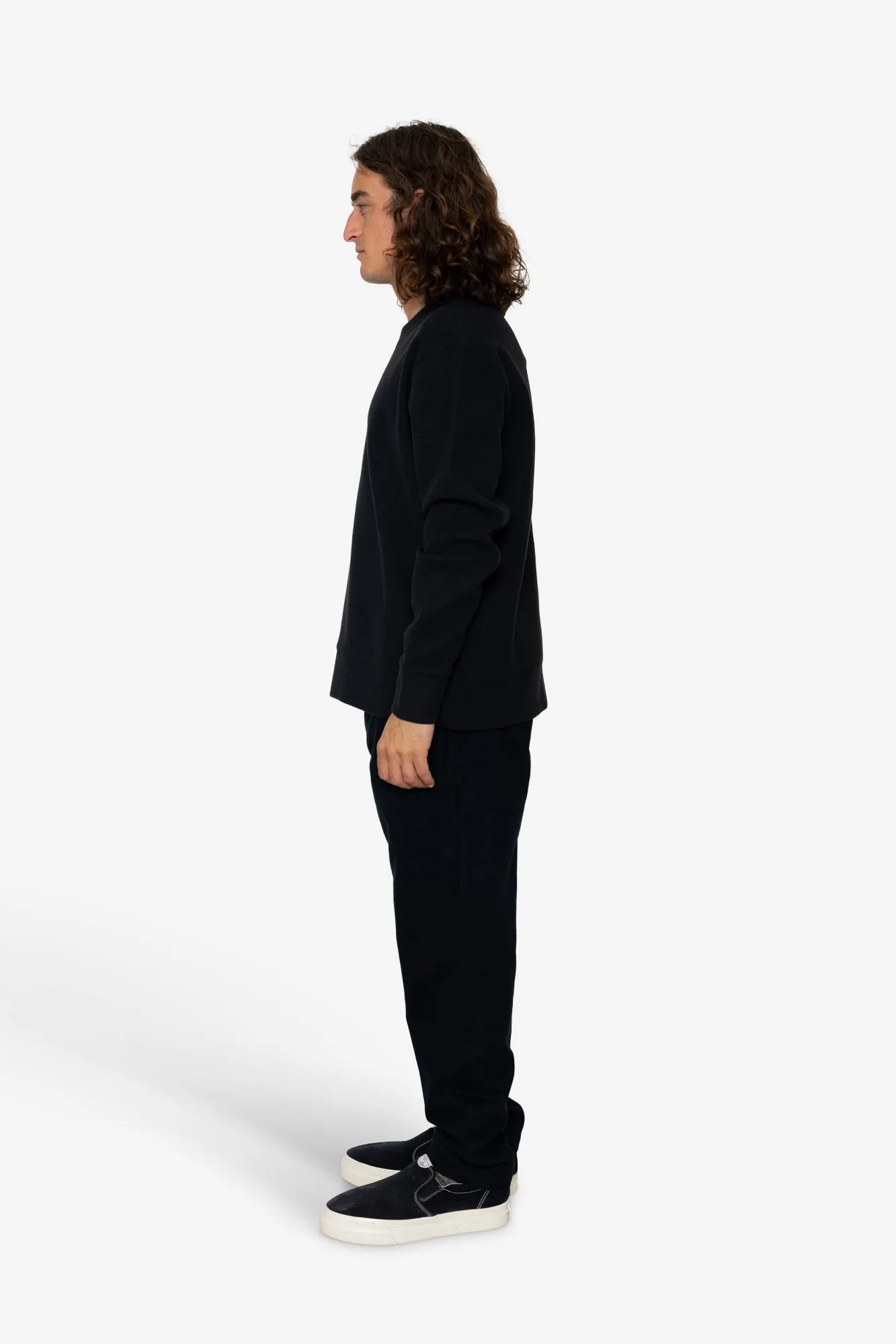 Mercer Crew Sweatshirt - Black sold by Folk product image thumbnail 3