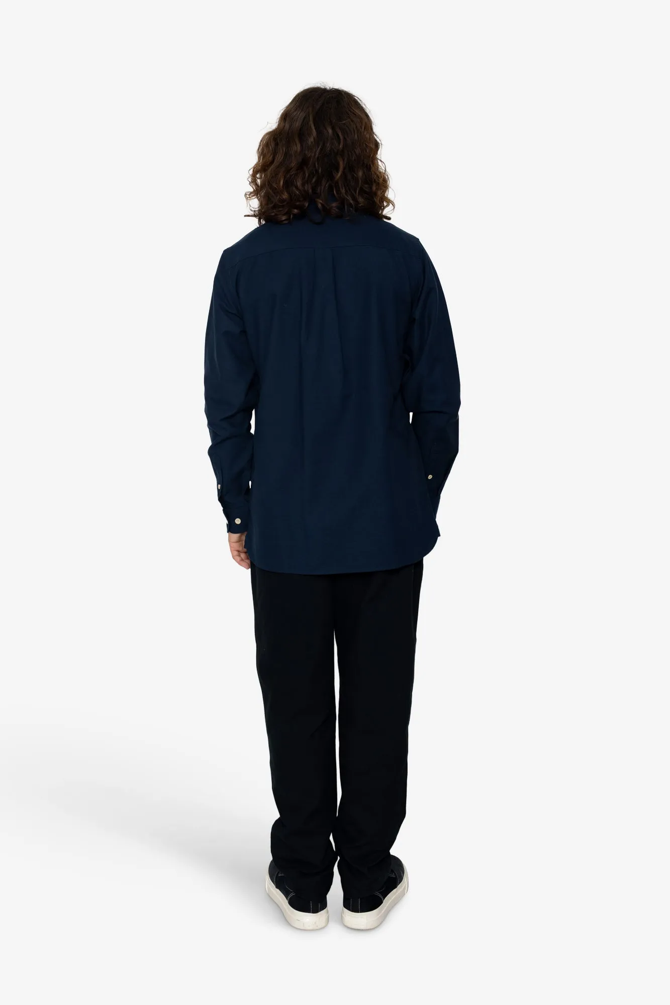 Logan Shirt - Navy sold by Folk product image thumbnail 5