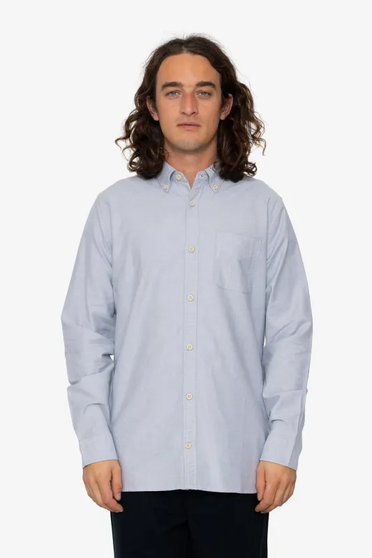 Logan Shirt - Blue / Grey sold by Folk