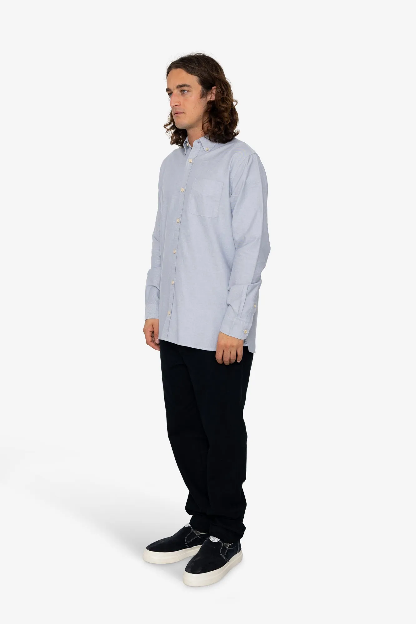 Logan Shirt - Blue / Grey sold by Folk product image thumbnail 3