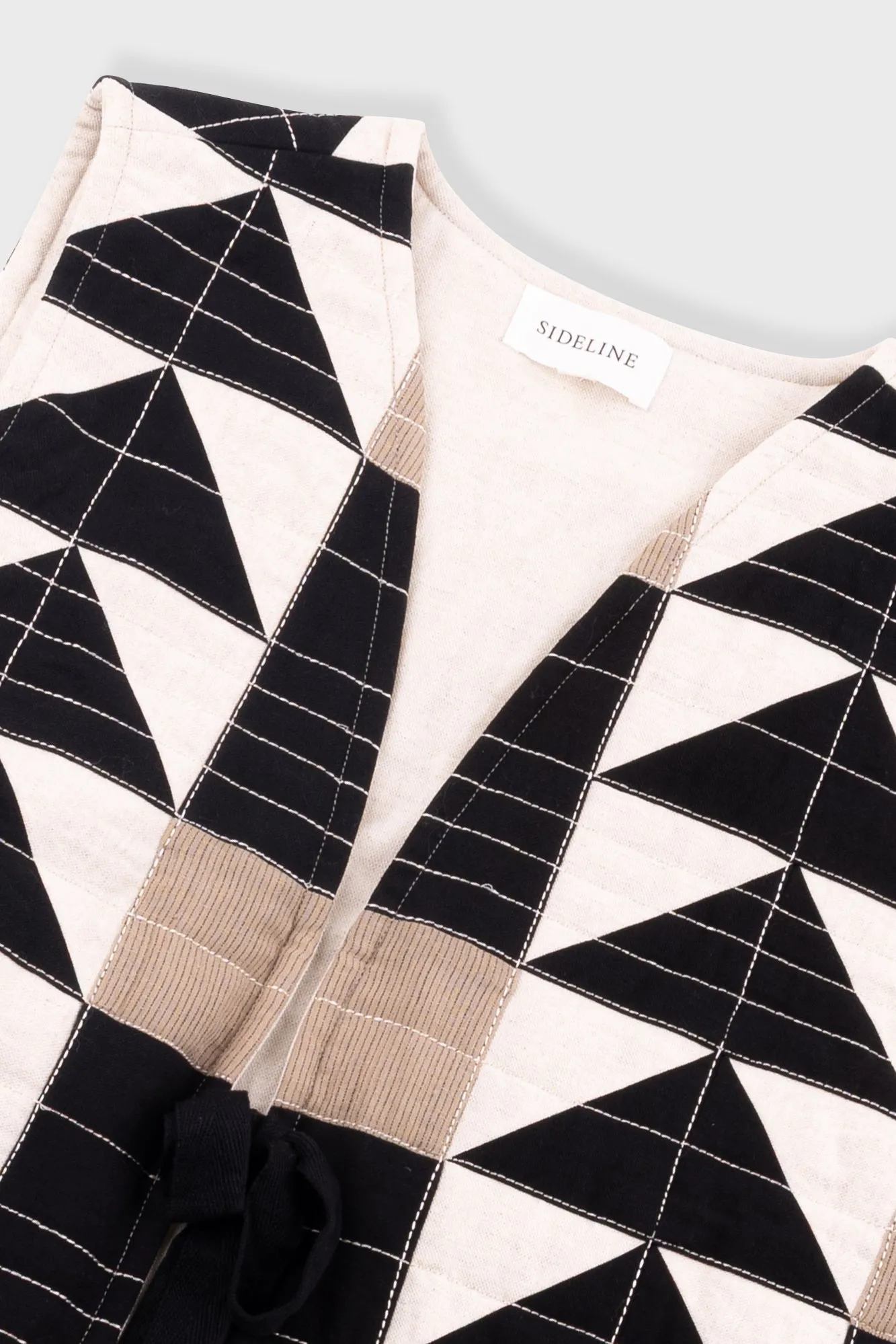 Sideline | Sib Vest - Patchwork sold by Folk product image thumbnail 2