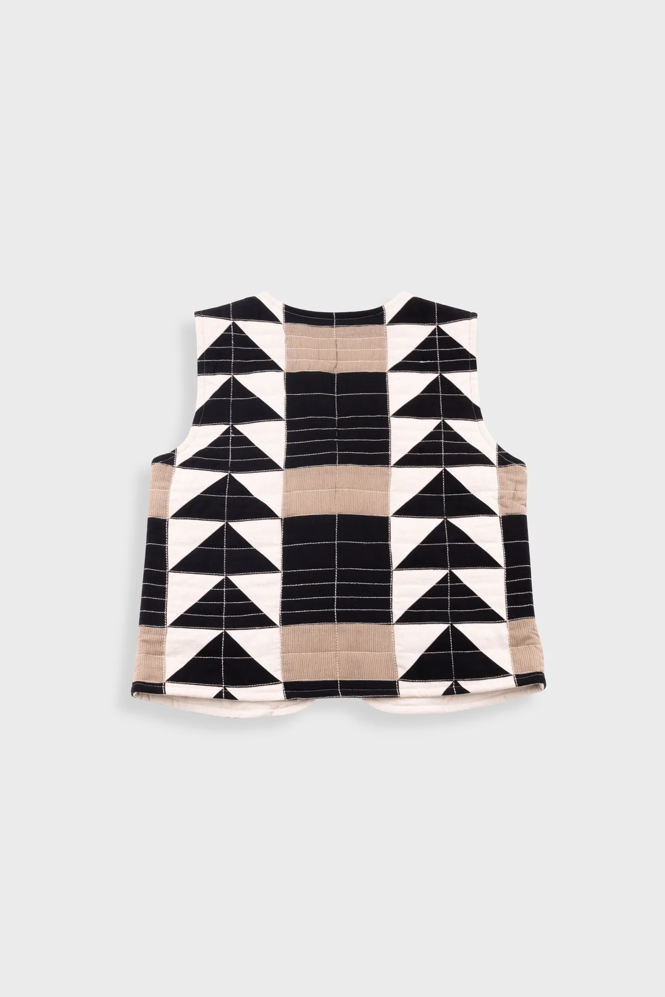 Sideline | Sib Vest - Patchwork sold by Folk product image thumbnail 3