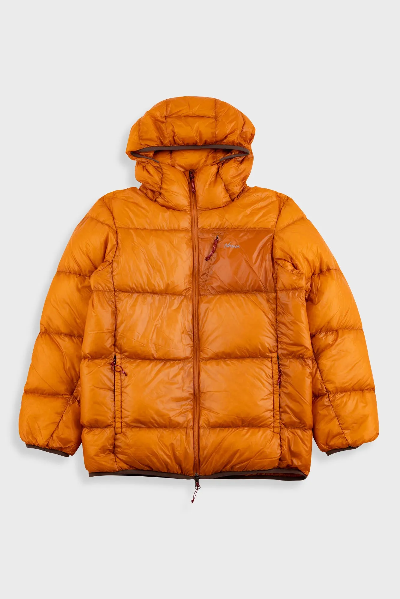 Nanga | Mountain Lodge Down Jacket - Orange sold by Folk