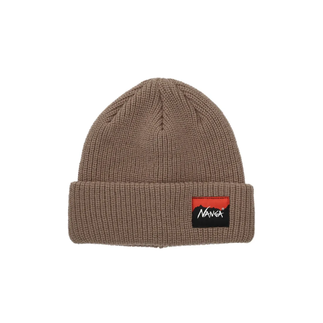 Nanga | Box Logo Bulky Beanie - Beige sold by Folk