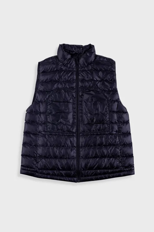 Nanga | Ultilight Down Packable Vest - Black sold by Folk