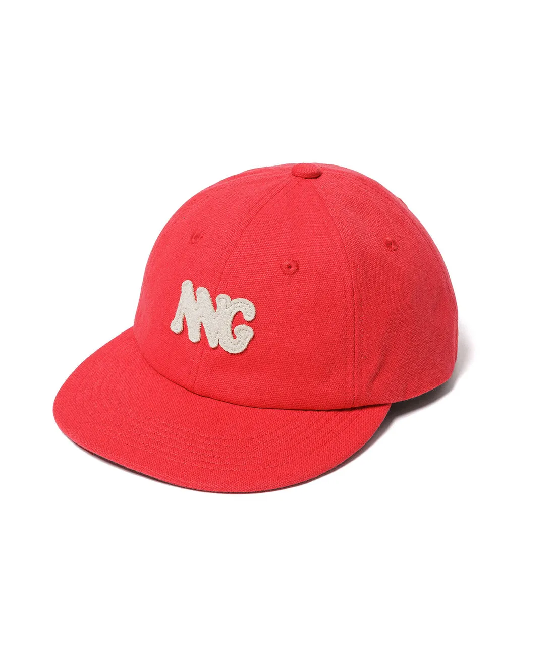 Nanga | Canvas Logo Cap - Red sold by Folk
