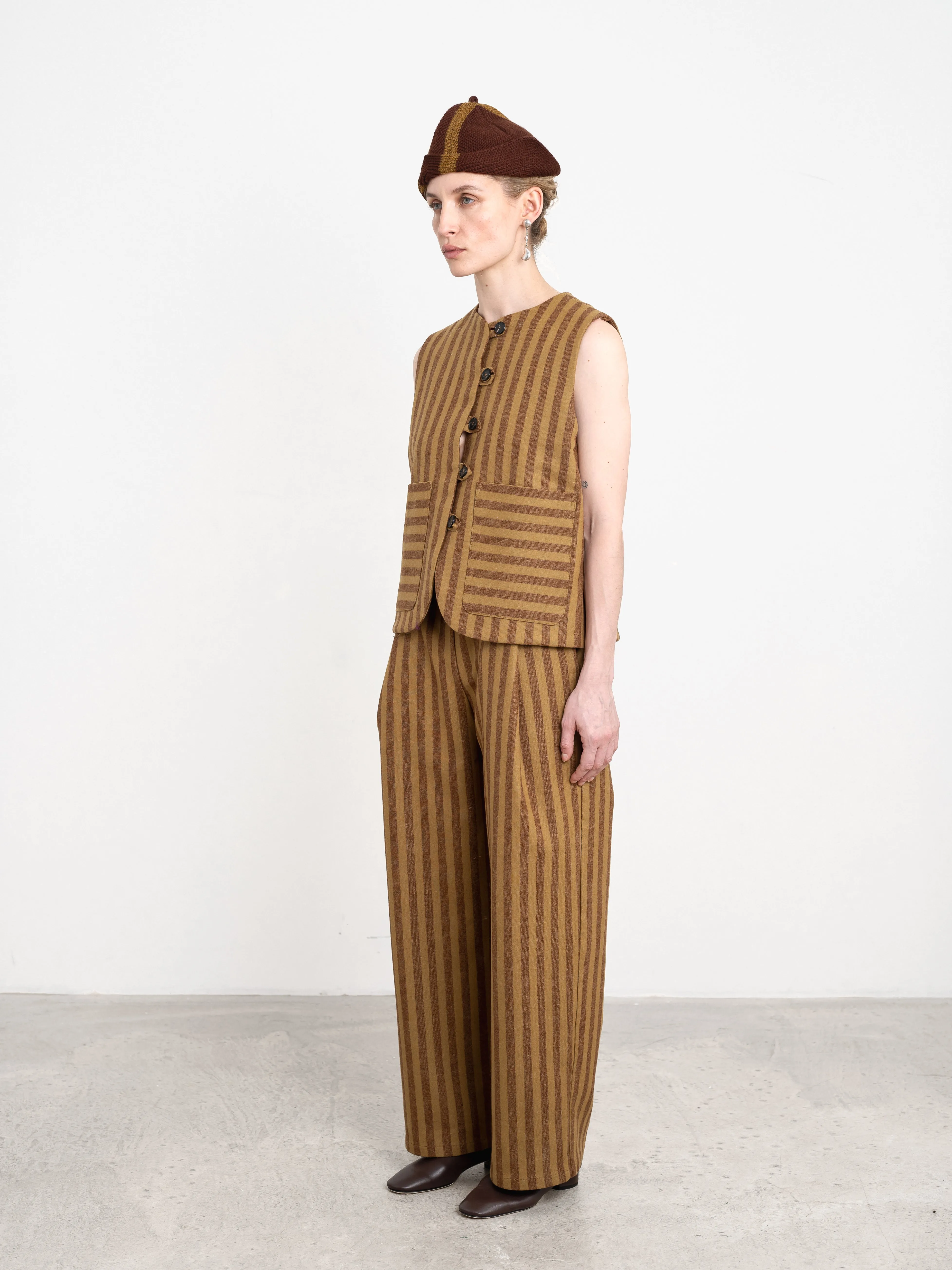 Cawley | Imogen Vest - Goldfinch sold by Folk product image thumbnail 2